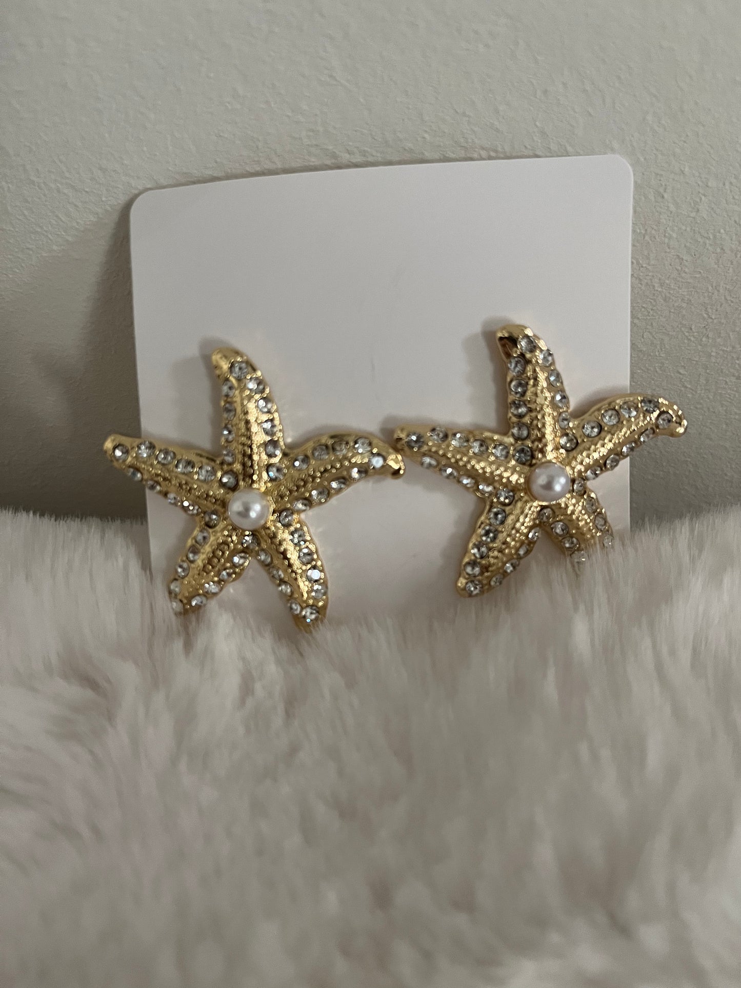 Boucles d'oreilles étoile de Mer