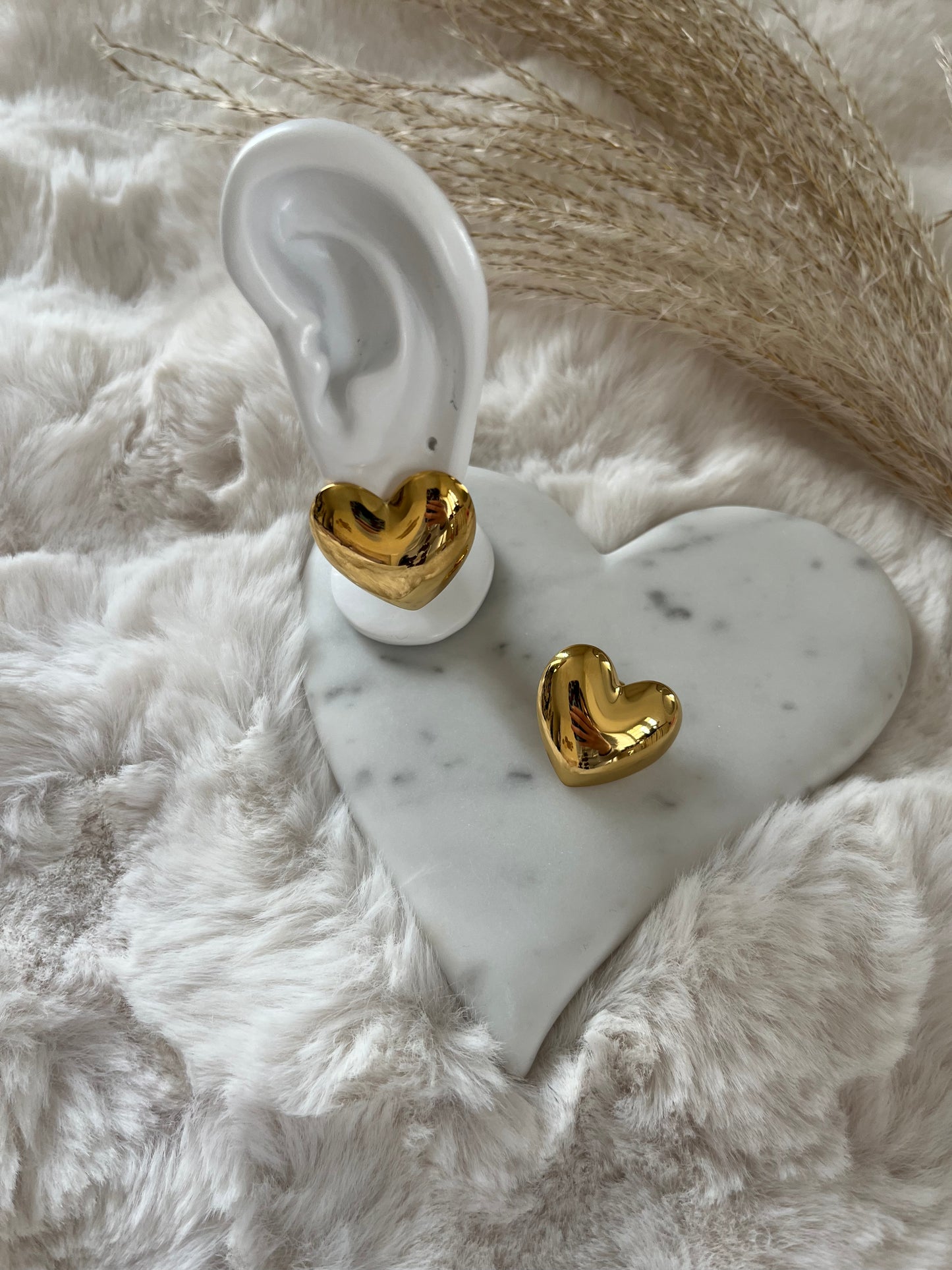 Boucles d'oreilles Coeur