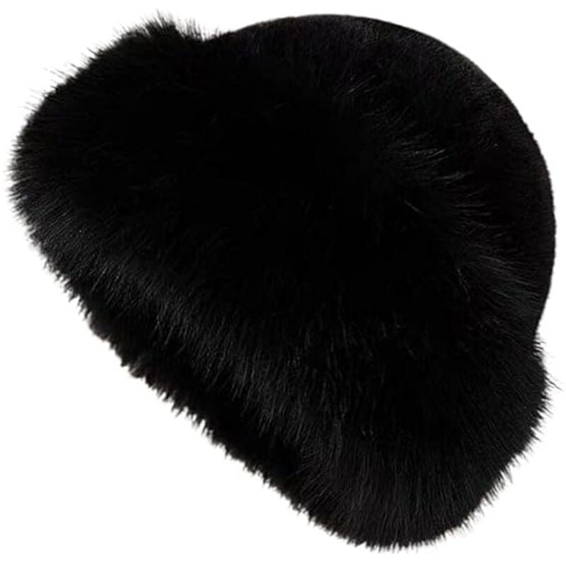 Bonnet en fausse fourrure